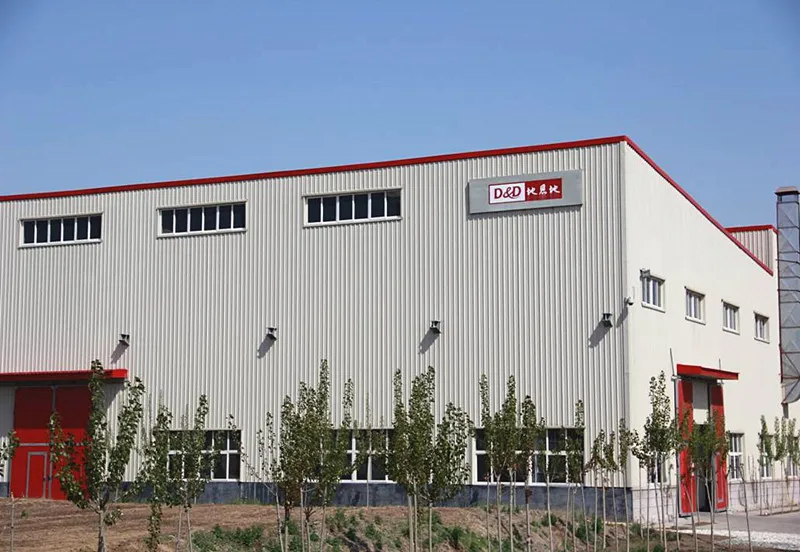 Estructura de acero ligero de marco portal para la construcción de fábricas y almacenes con grúa