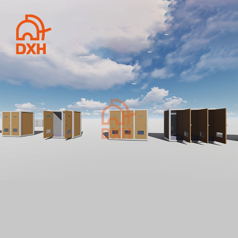 20FT Unidad de Baño Modular para Parques y Sitios de Construcción