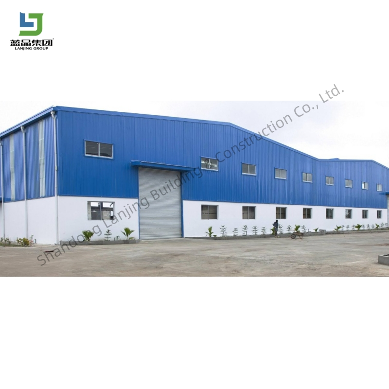 Estructura de acero de gran span, edificio industrial prefabricado de metal, almacén, cobertizo, taller, granja de pollos ponedoras, pollos de engorde, casa de cría de pollos, precio bajo