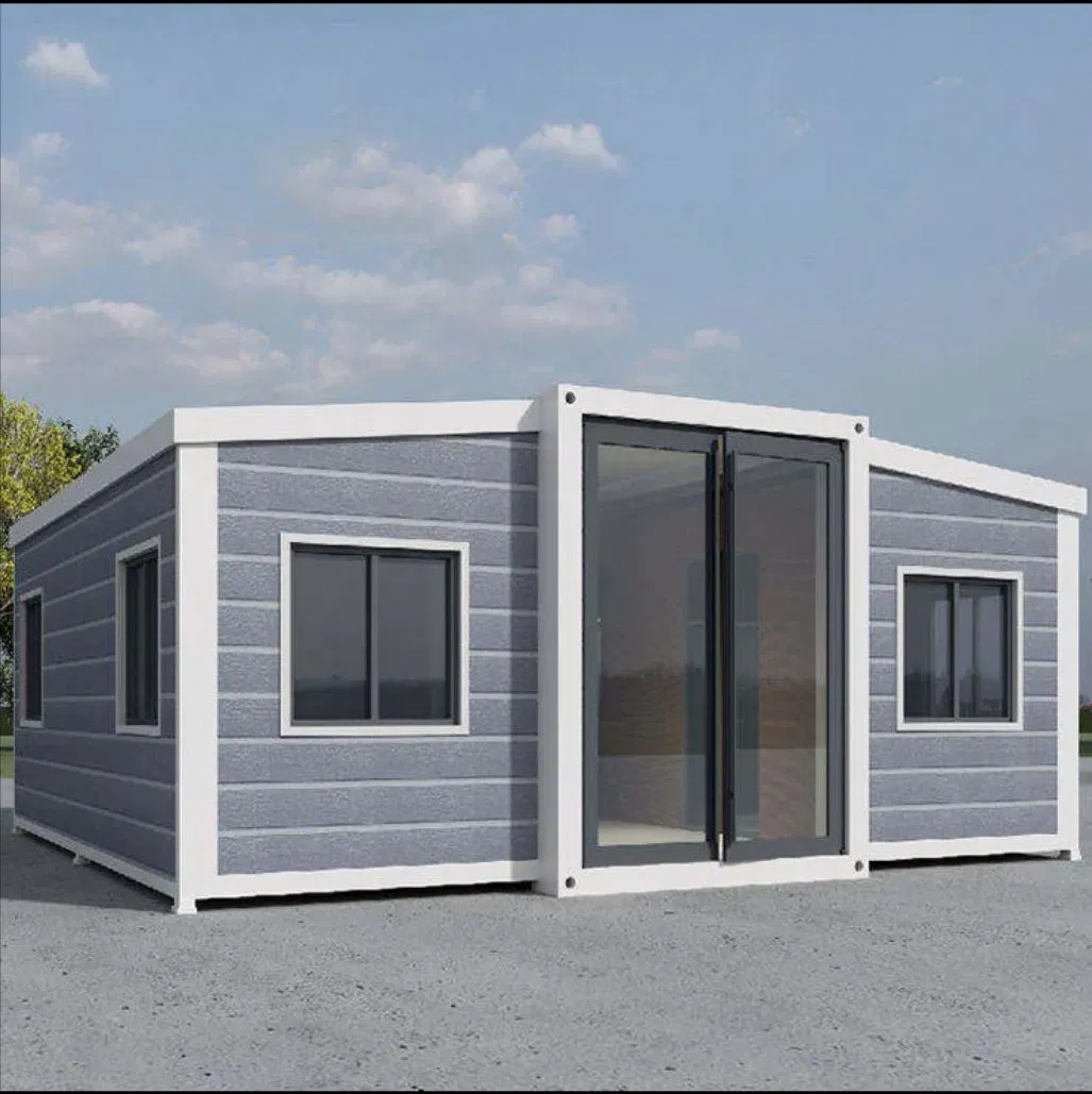 Villas de acero prefabricadas modernas para una vida de dormitorio con estilo
