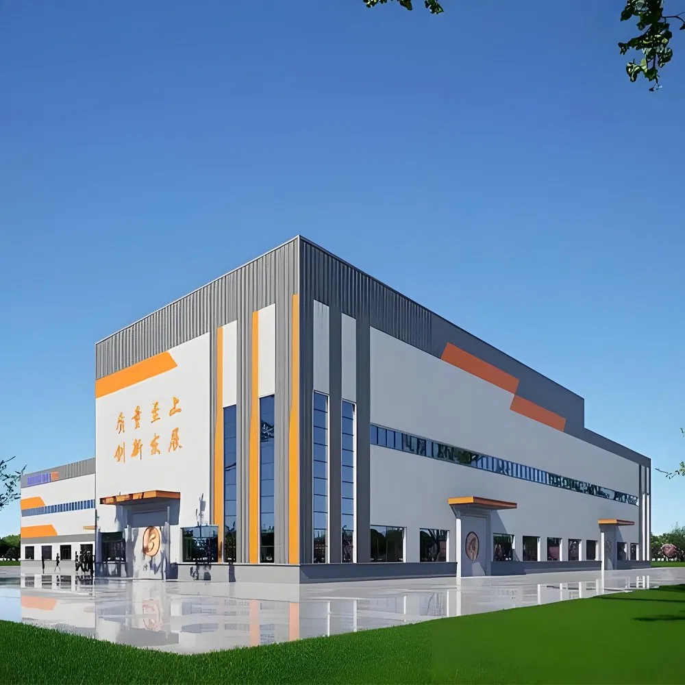 Construcción de Edificio de Estructura de Acero Prefabricado para Almacén, Taller Metálico, Edificio Prefabricado
