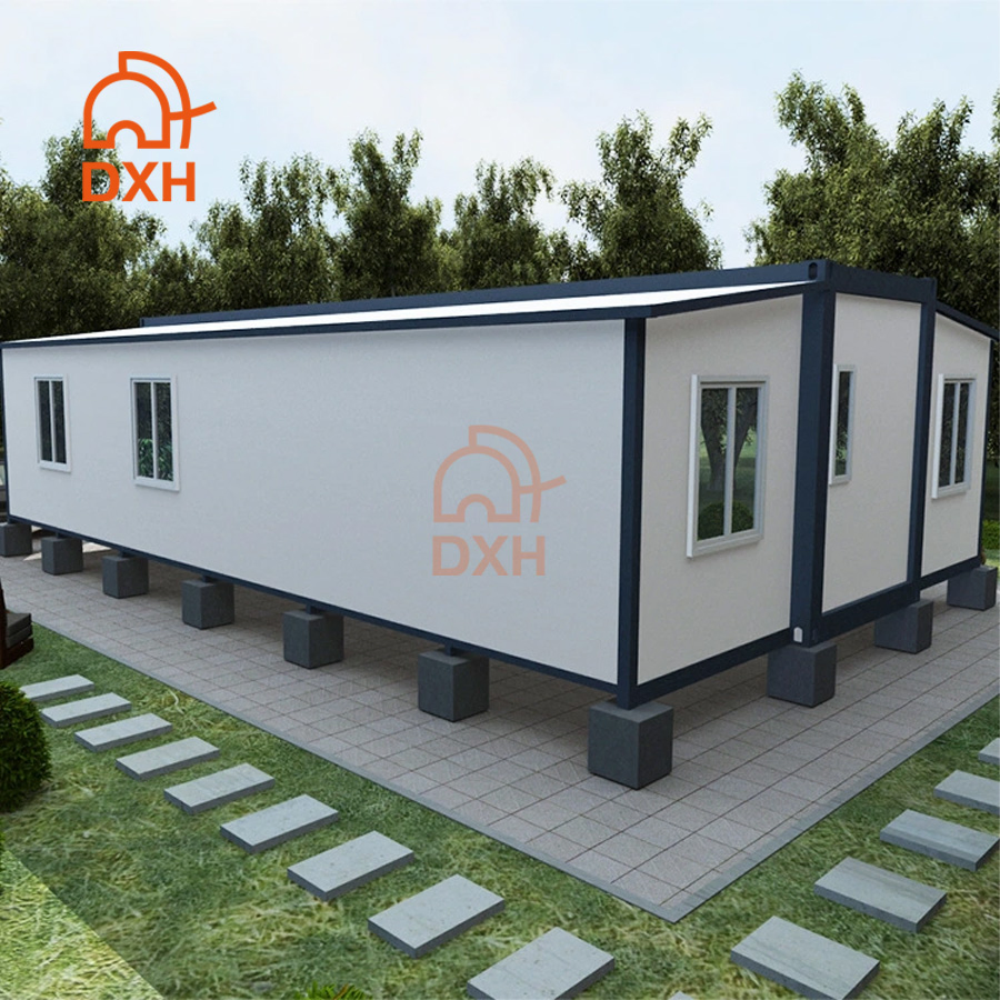 Precio de fábrica Dxh Restaurante Prefabricado 30FT Pequeño 40FT Hotel de Vacaciones Móvil Aula Casa de Contenedor Expandible Moderna para Camping a Prueba de Fuego