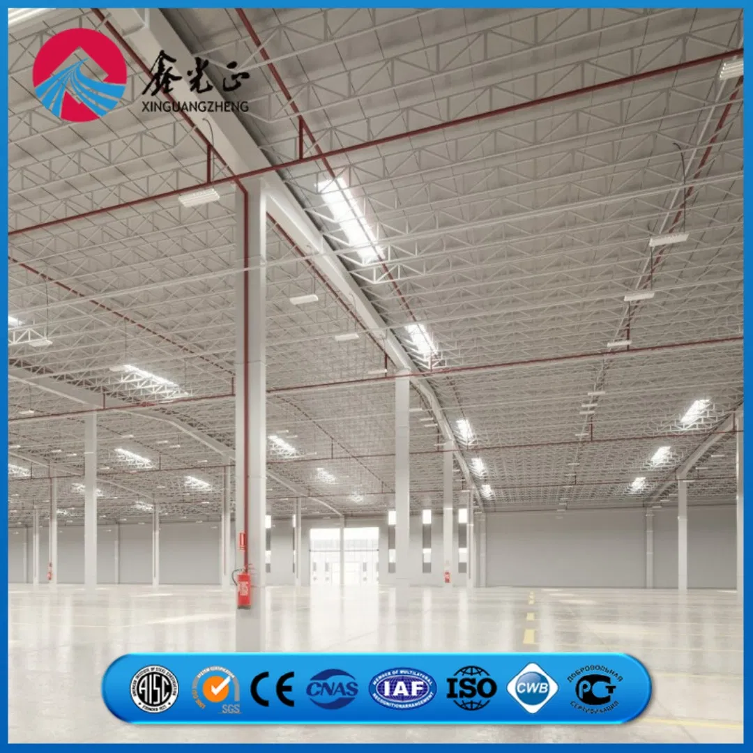Diseño de Circulación Lineal Dirección de Movimiento Organización Sistema de Estructura de Acero Prefabricado Metal Ligero Pesado Estructura de Acero