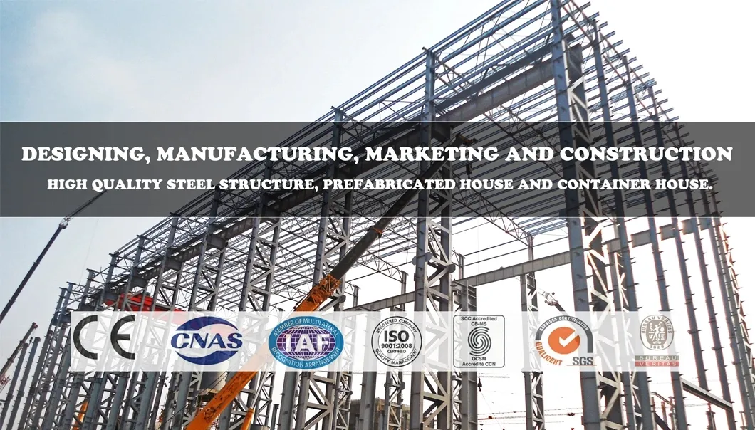 Estructura de acero prefabricada, almacén, edificio comercial e industrial, materiales de construcción metálicos, marco, taller prefabricado, estructura de acero ligera