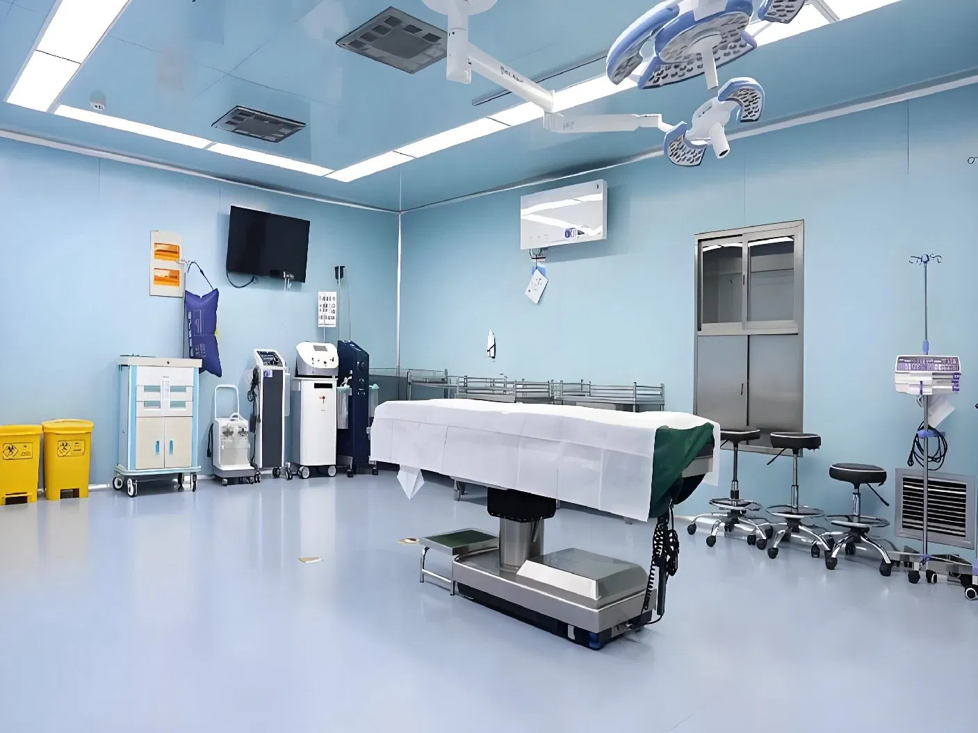 Sistemas de sala limpia personalizables para necesidades de respuesta médica rápida