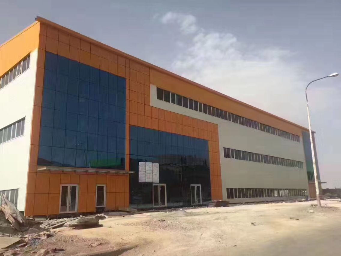 Estructura de acero prefabricada, almacén, edificio comercial e industrial, materiales de construcción metálicos, marco, taller prefabricado, estructura de acero ligera