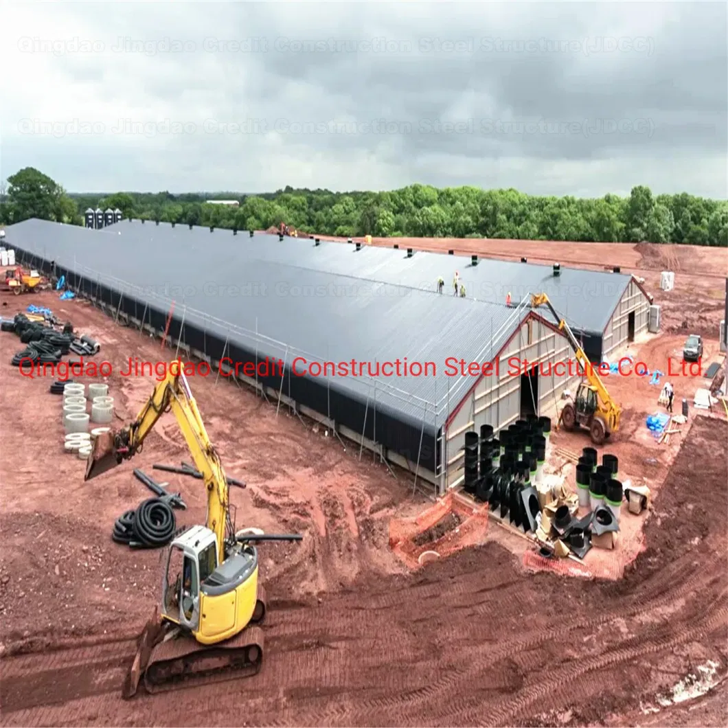 Estructura de acero ligero galvanizado material arquitectónico soporte metálico