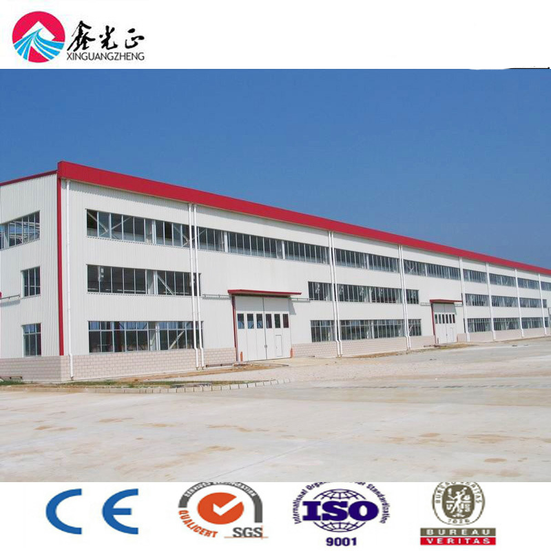 Materiales de construcción prefabricados estructura de acero metálico para taller en Argelia