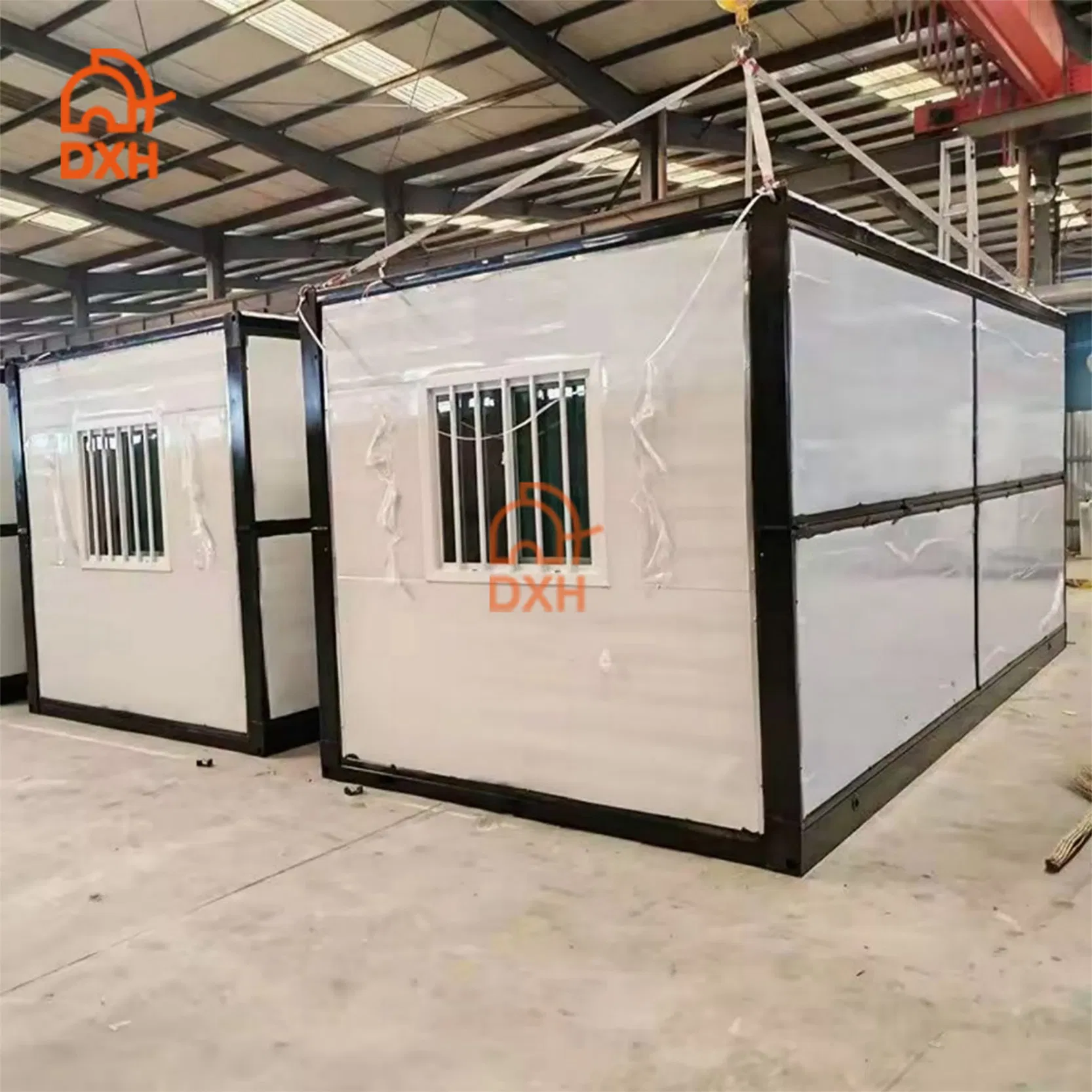 Alojamiento para estudiantes en el campamento de minería Daxiang, fábrica china, casa contenedor móvil plegable y personalizada de instalación rápida