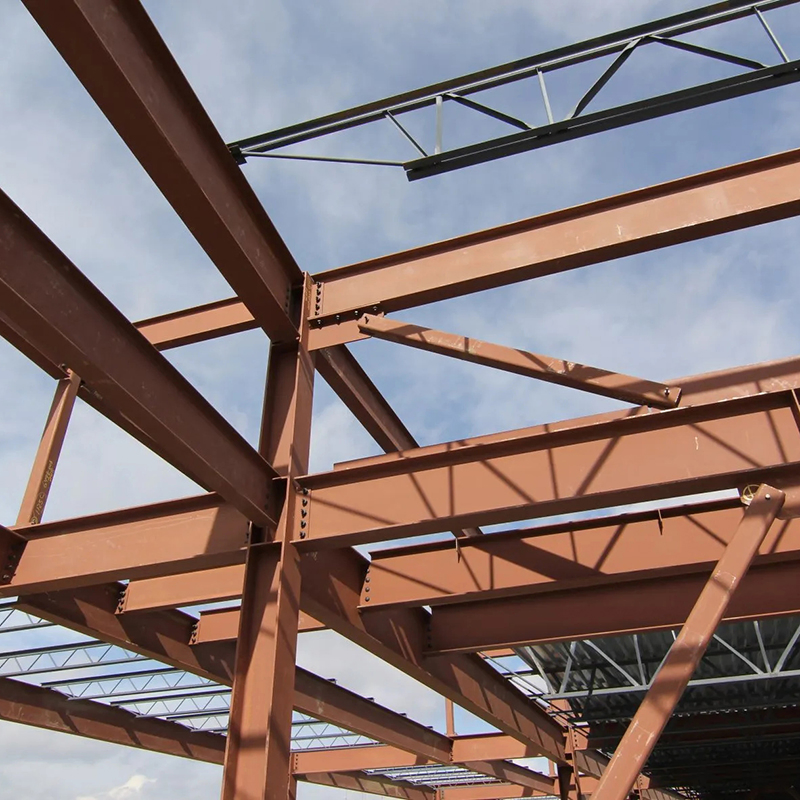 Casa de Estructura de Acero Ligero Adecuada para Diversas Aplicaciones Residenciales Estructura Prefabricada de Alta Calidad