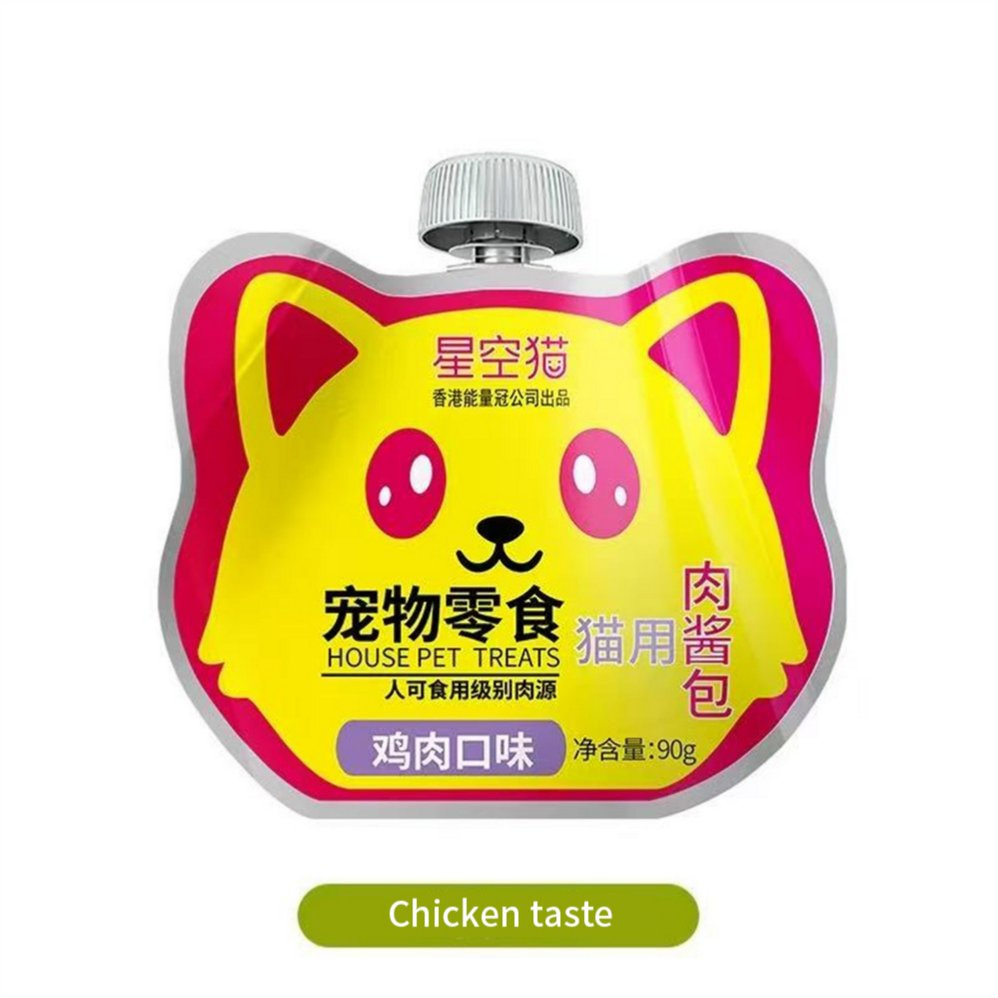 Alimento Húmedo y Seco Personalizado de Alto Contenido de Proteínas para Gatos y Perros, Mezclado con Carne de Pollo y Pato para una Nutrición Diaria Equilibrada