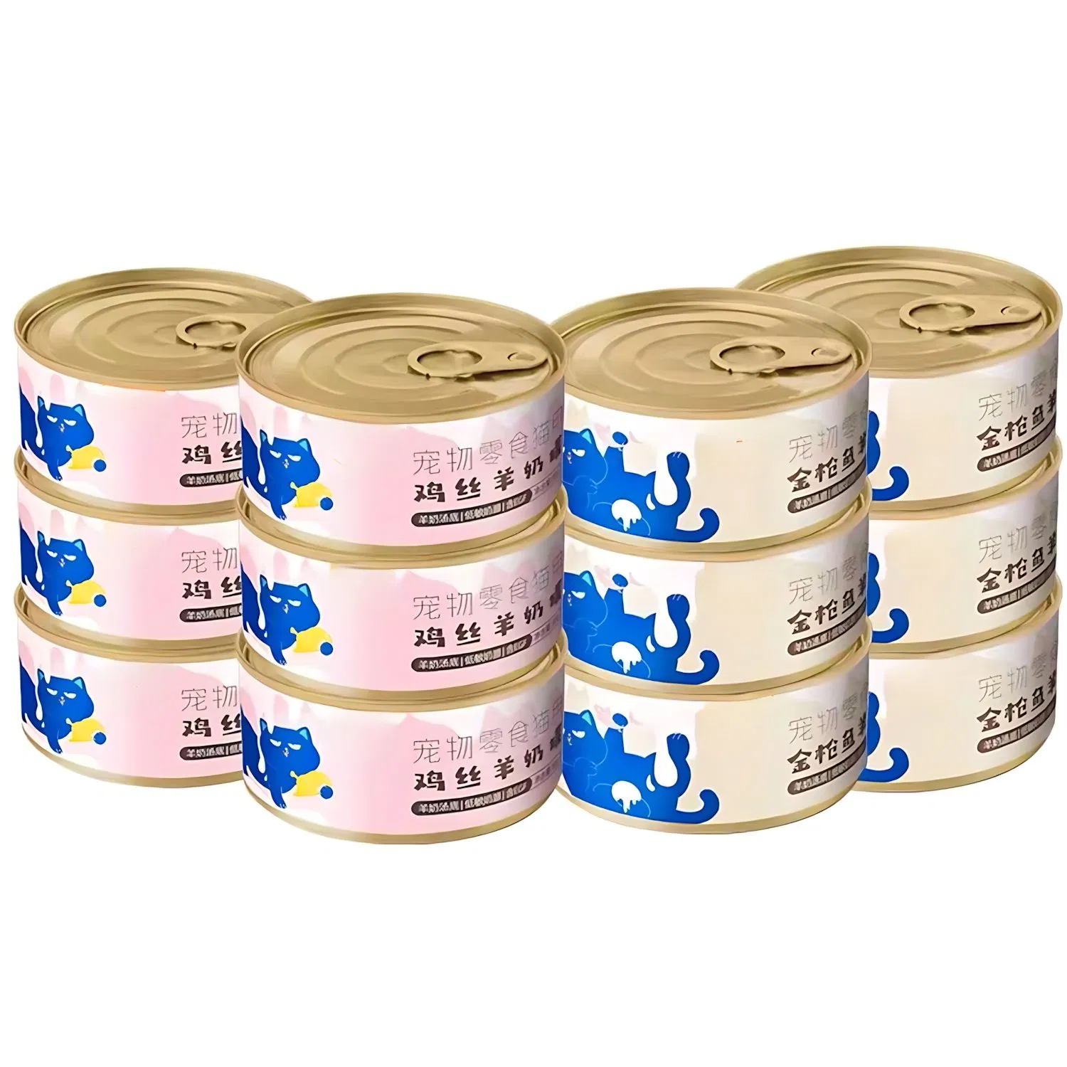 Receta de comida húmeda para gatos de pavo y menudencias, formulada para gatos de interior, control de peso