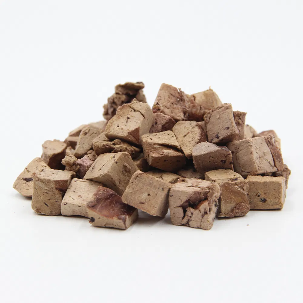 Ezchong Fabricantes Suministros para Mascotas Pellets de Hígado de Pollo y Pato Liofilizados PE Snack para Gatos Golosina para Perros Comida Saludable