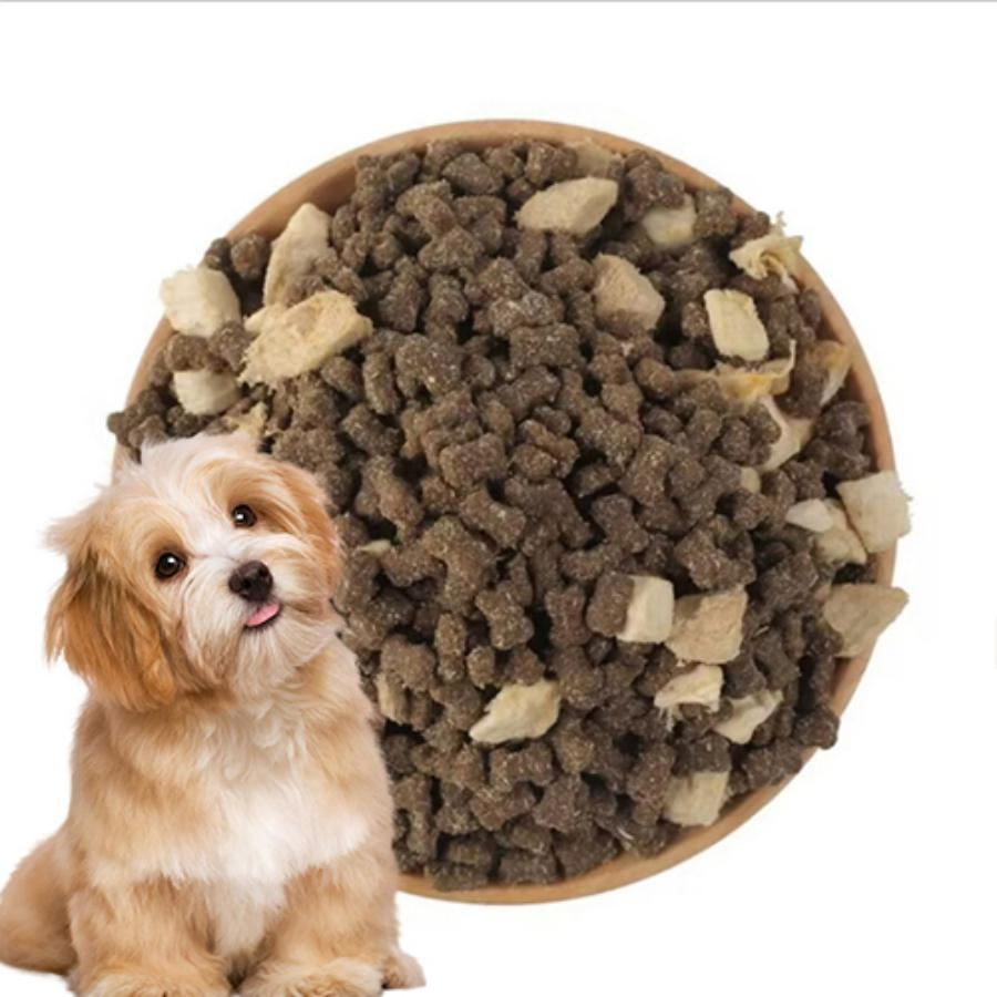 Todo alimento seco para mascotas libre de granos y natural con croquetas personalizadas