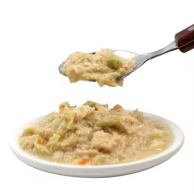 Comida enlatada para gatos húmeda e hipoalergénica, rica en vitamina E, sopa fragante real, fuente para gatos con alergias