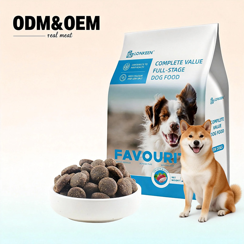 Alimento seco para perros de alta proteína natural premium en múltiples formas