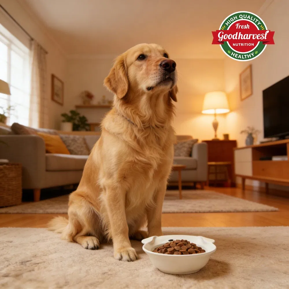 Alimento para perros deshidratado al aire de alta proteína en venta directa por fábrica