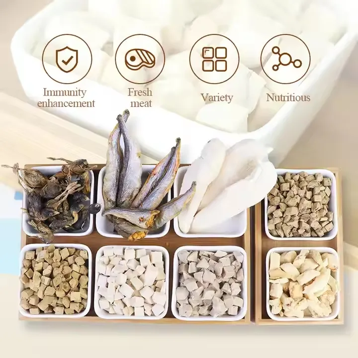 Galletas para mascotas de salmón liofilizado premium - 100% carne pura, rica en proteínas