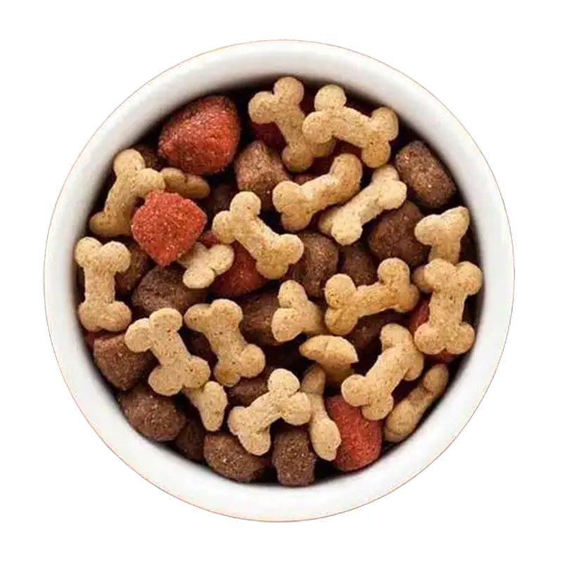 Comida seca para perros de alta calidad con 80% proteína fórmula de pollo