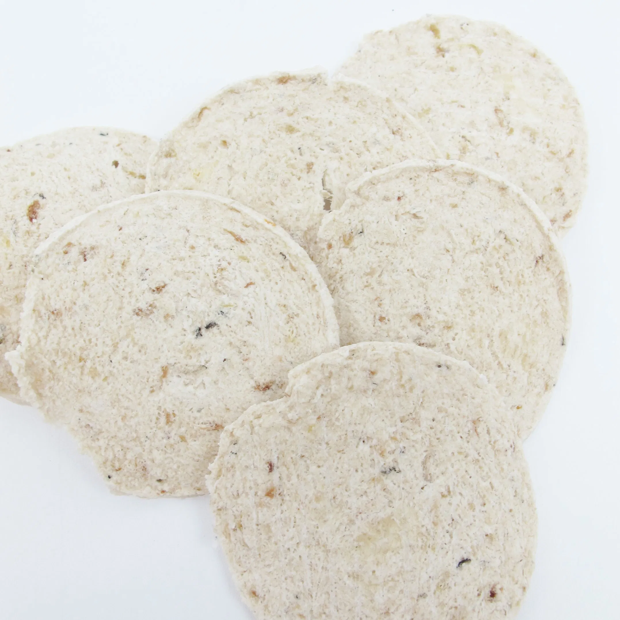 Super Calcio Varios Minerales Alta Proteína Snack para Mascotas Comida para Perros Golosina Seca Copo de Bacalao Marisco Snack para Gatos