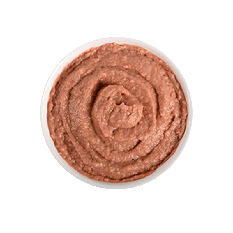 Comida Húmeda para Perros al por Mayor 400g/Can Receta Clásica de Mousse de Res y Brócoli Comida Básica para Mascotas