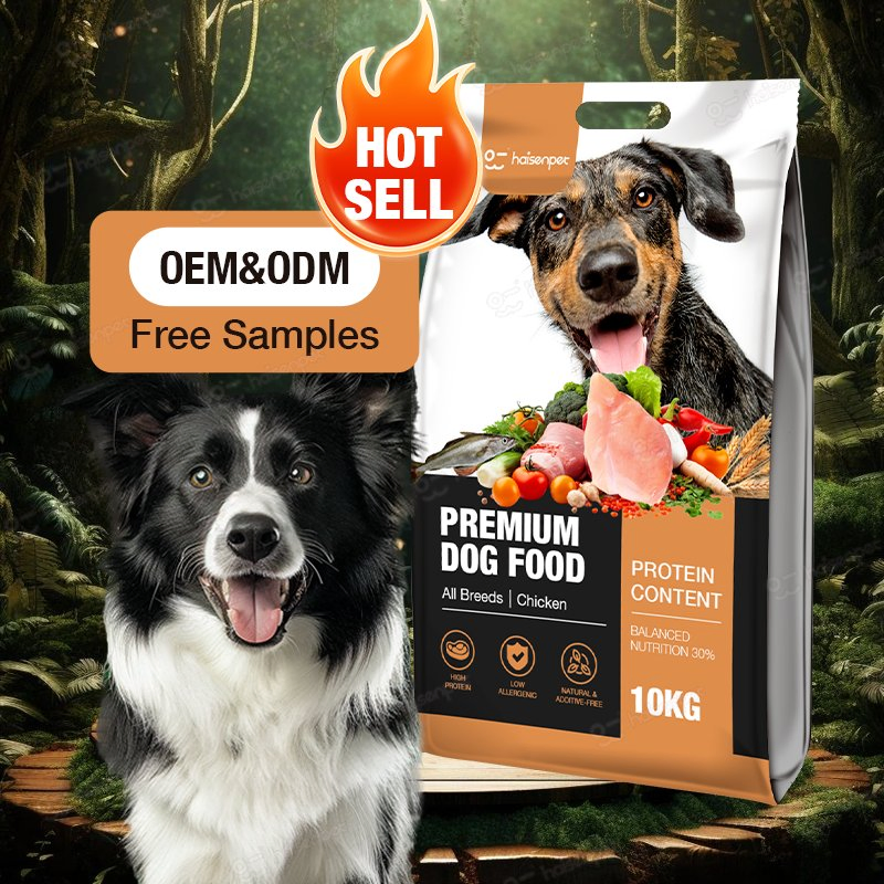 Mejor venta de comida seca para perros gourmet premium digestible, hipoalergénica y que refuerza el sistema inmunológico