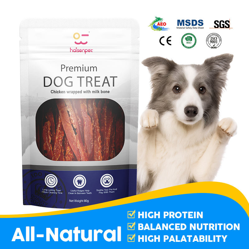 Premios para mascotas deshidratados al aire garantizados en calidad, comida para perros premium con ingredientes de calidad