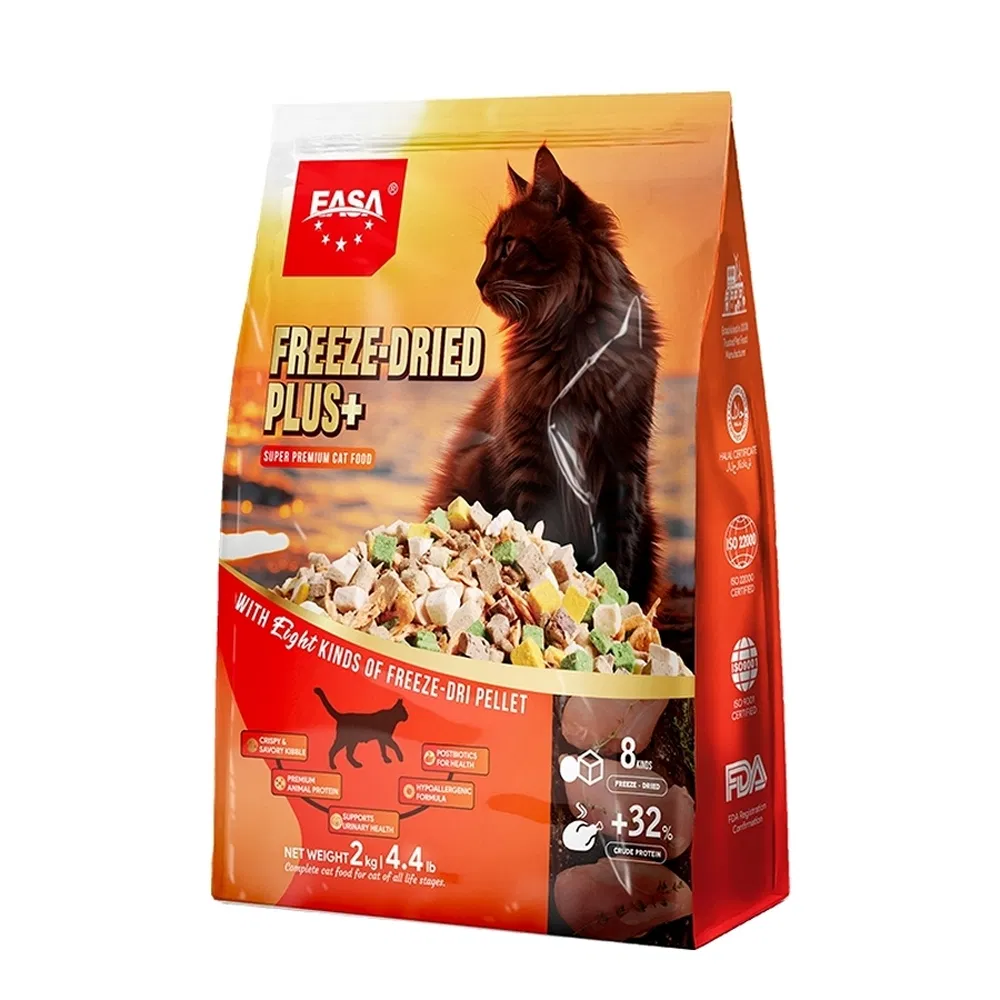 Sin Conservantes Artificiales 2kg Comida para Gatos Feline Natural Liofilizada