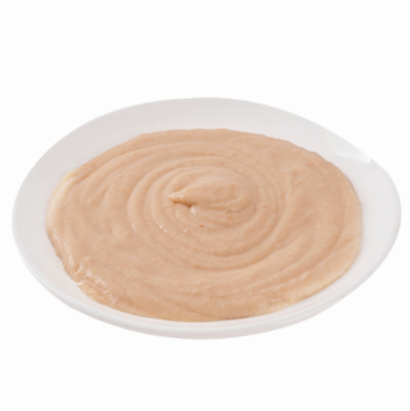 Últimos productos populares de comida para mascotas sabor personalizado puré de salmón y atún crema para gatos