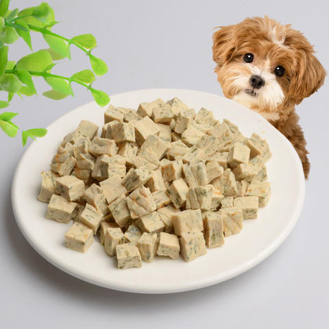 Snack para perros liofilizado combinación de pollo, bacalao y carne de res 100% golosinas de carne fresca para perros comida mixta recompensa golosinas para perros