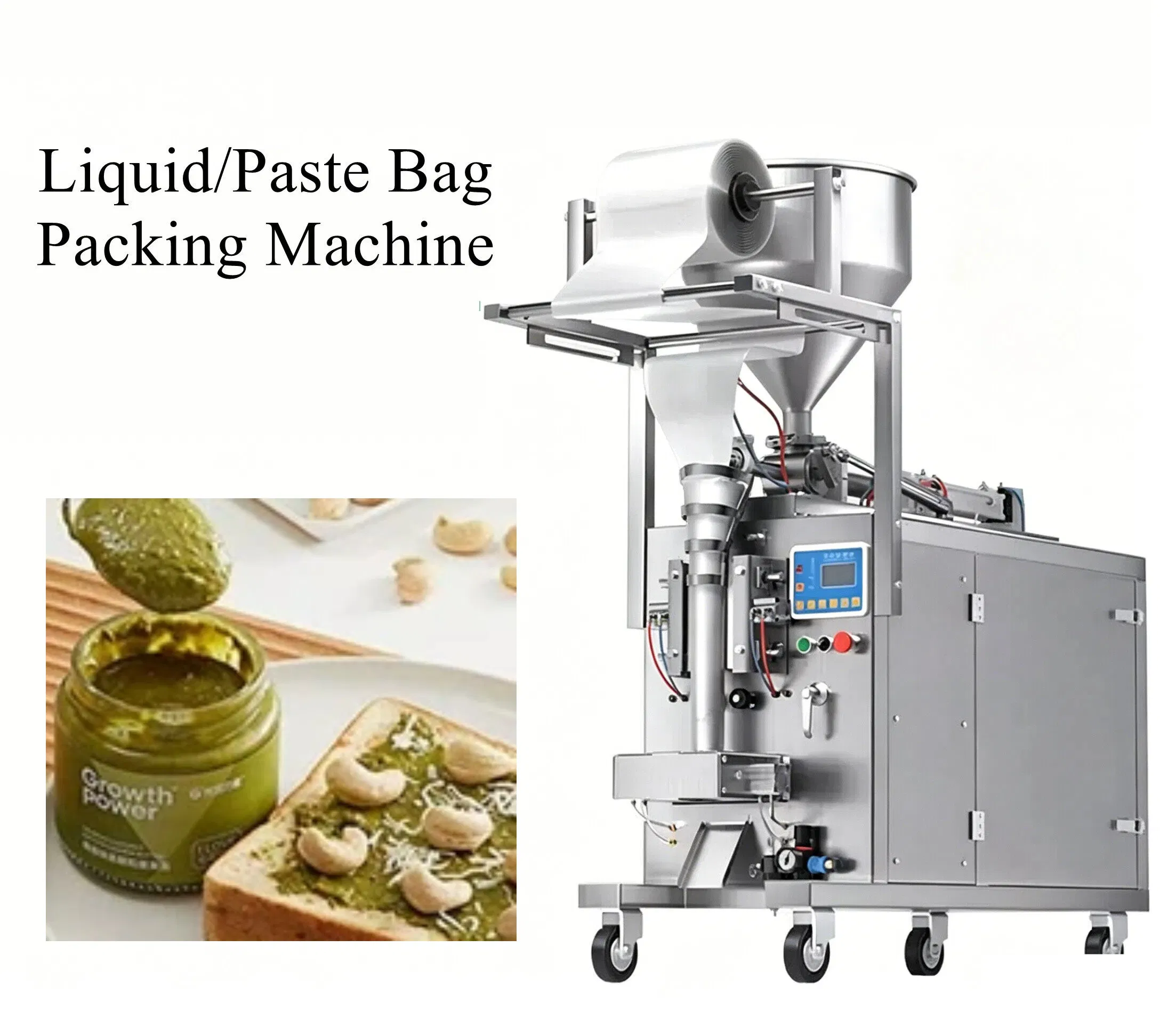 Máquina automática de llenado y empaquetado de comida para gatos en sachet pequeño de líquido multifuncional