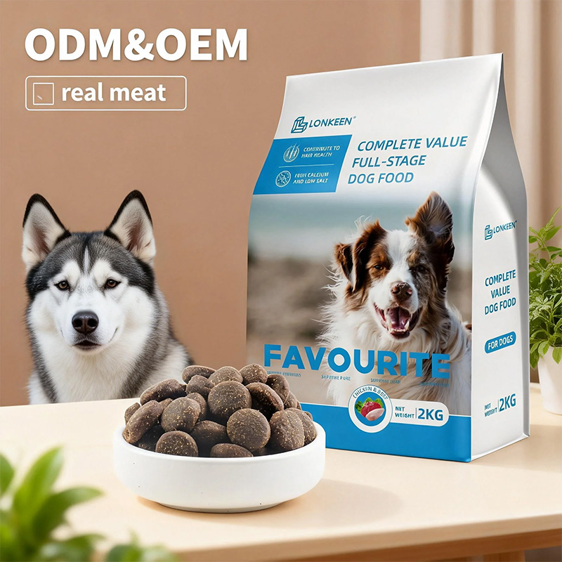 100% Comida seca para perros natural hipoalergénica y saludable Real Meat