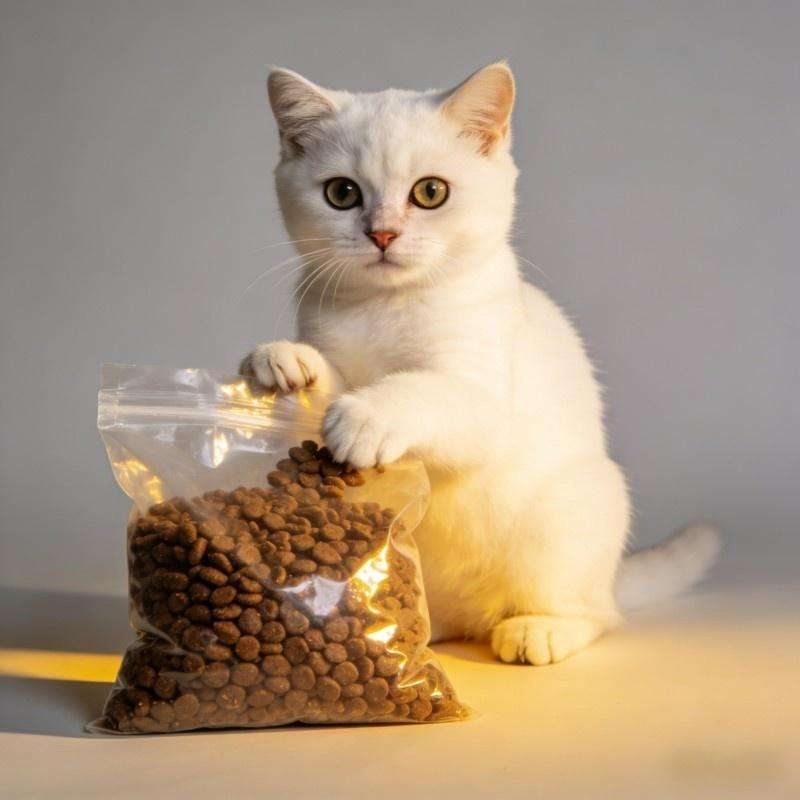 Comida para mascotas hipoalergénica de grado exportación, comida seca a granel para gatos sensibles