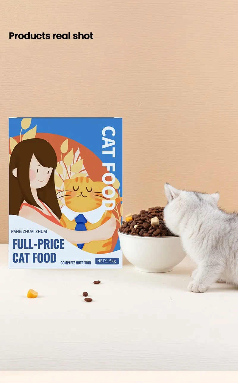 Empaque Personalizado Gato 1.5kg 2kg 3-20kg Cuchara para Comida de Mascotas China