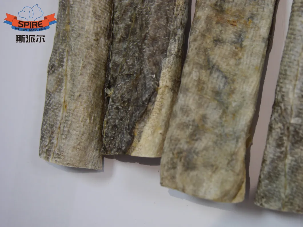 Rollos de piel de bacalao