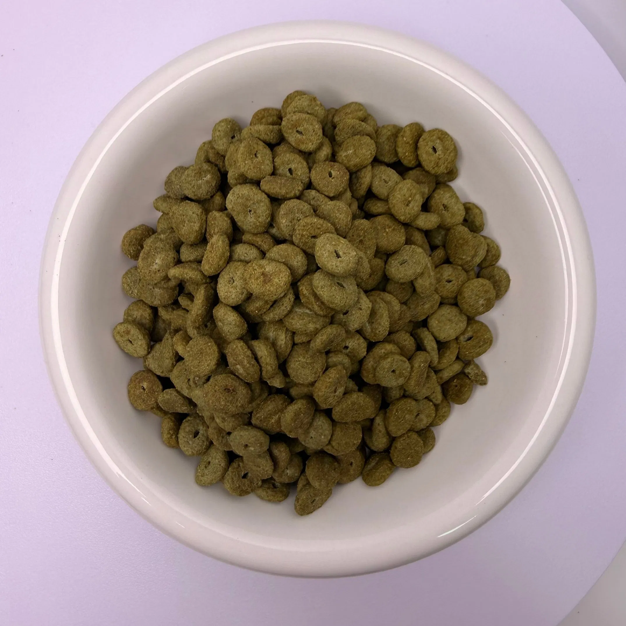 Comida seca verde para gatos nutrientes equilibrados dieta diaria perfecta para gatos adultos de interior