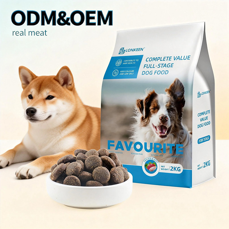 Alimento seco para perros de alta proteína natural premium en múltiples formas