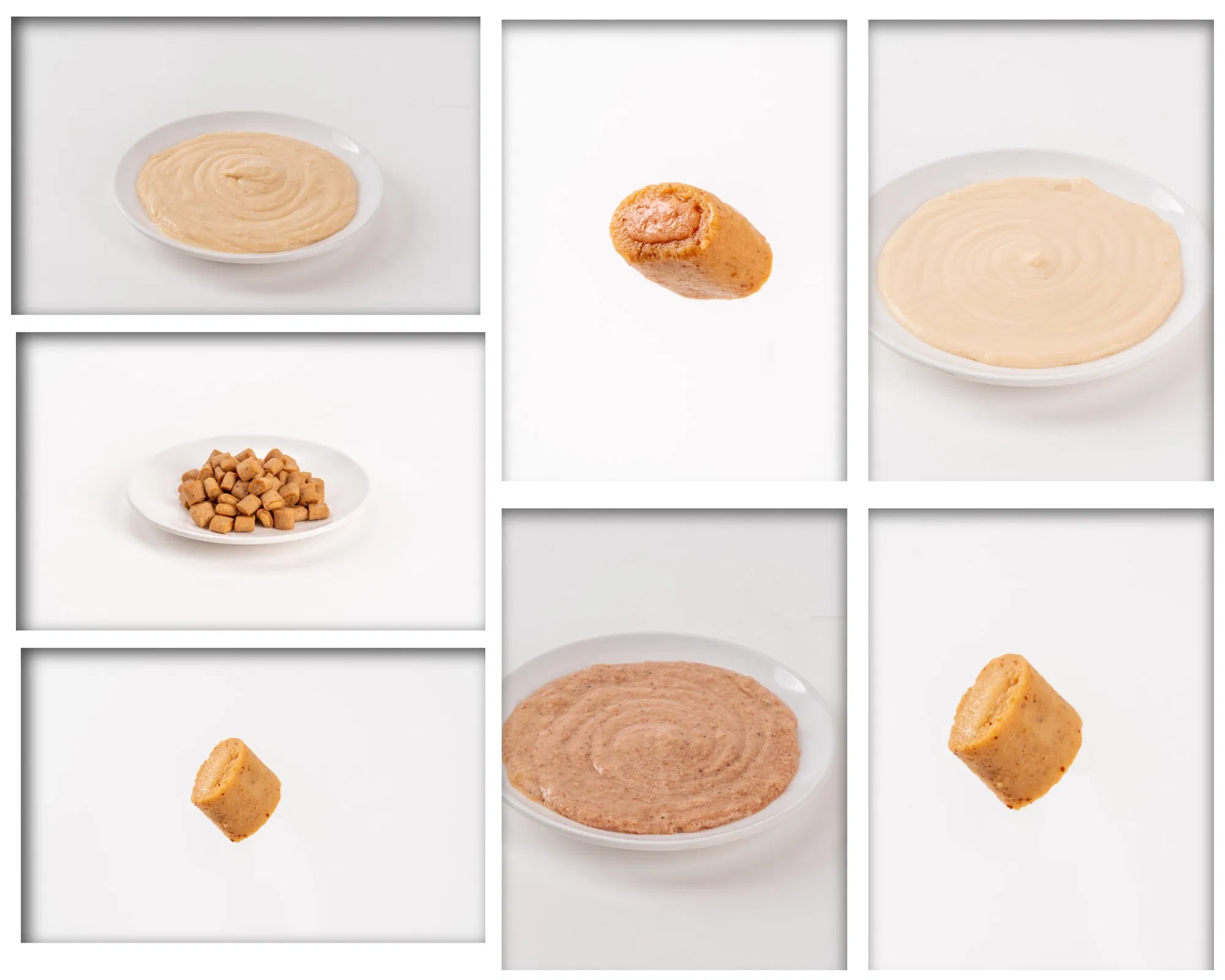 Últimos productos populares de comida para mascotas sabor personalizado puré de salmón y atún crema para gatos