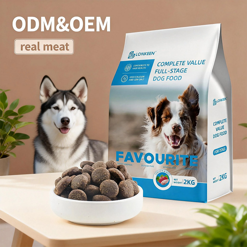 100% Comida seca para perros natural hipoalergénica y saludable Real Meat