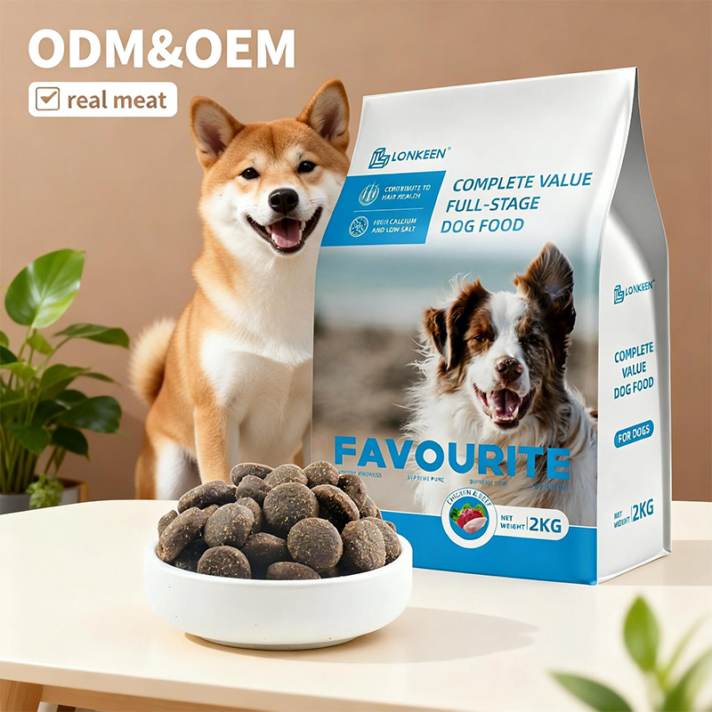 Comida seca para perros mayores baja en fósforo, croquetas fáciles de digerir para caninos ancianos