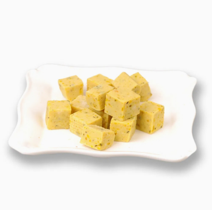 Comida para mascotas de pollo en cubos saludable para estilos de vida activos