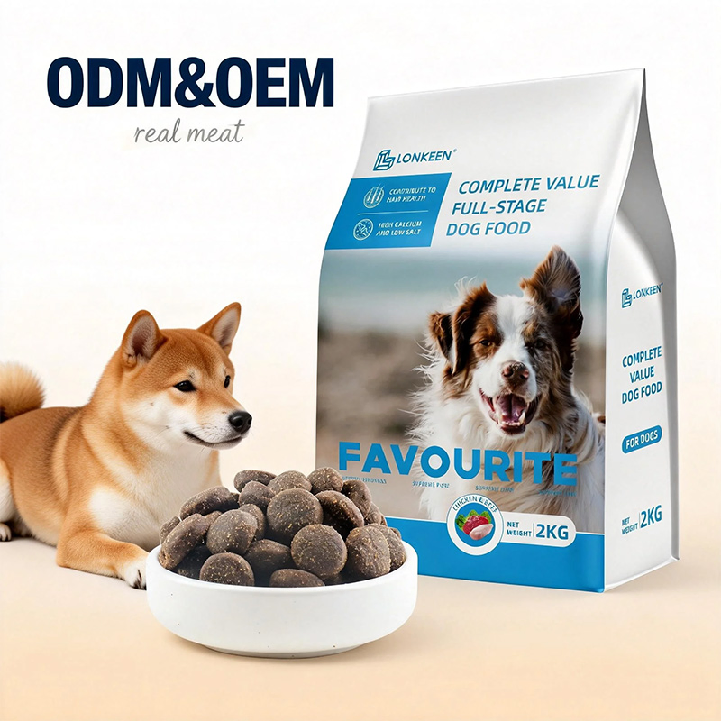 Alimento seco para perros de alta proteína natural premium en múltiples formas