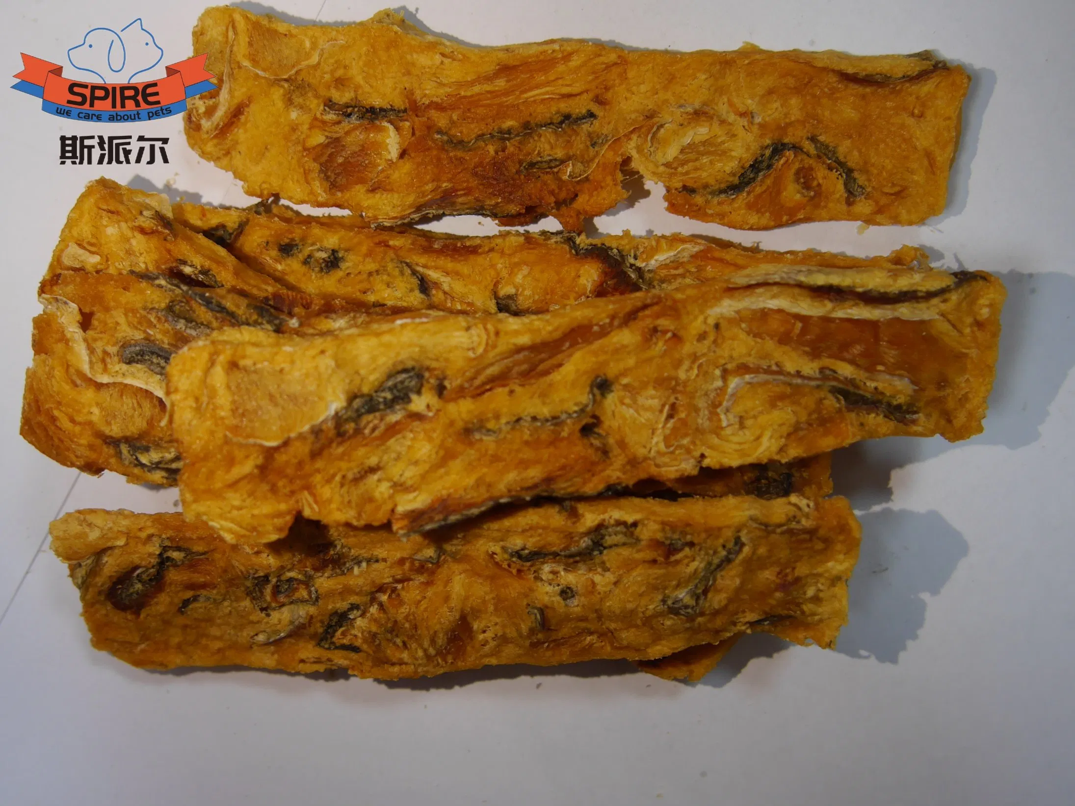 Alimento seco para perros de rodajas de bacalao deshidratado bajo en grasa para el apoyo en el manejo del peso