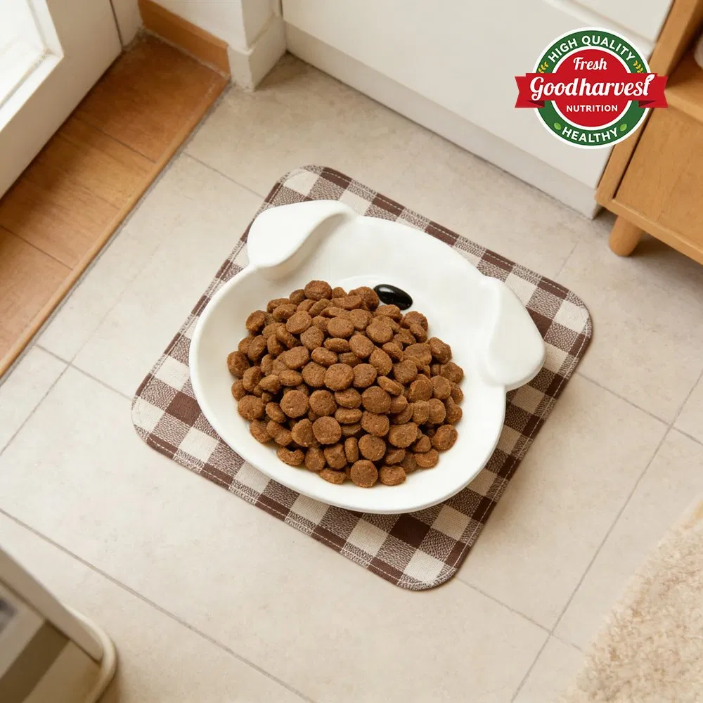 Suministro a granel de comida para perros de alta proteína, deshidratada al aire, de primera calidad, directamente de fábrica