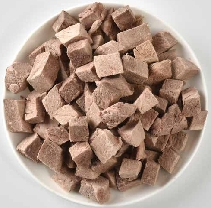 Galletas para mascotas, galletas para gatos y perros, carne de pechuga de pollo liofilizada