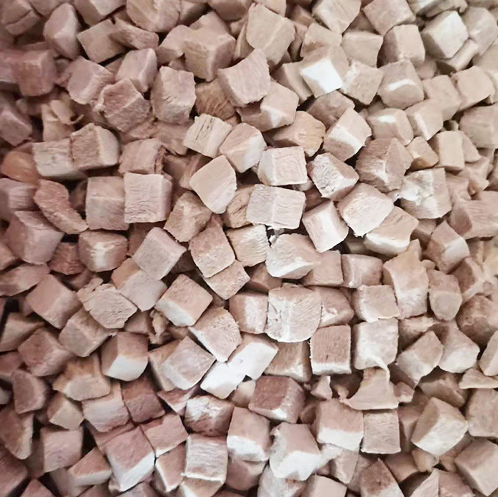 Pellets de pato liofilizado al por mayor, carne de pechuga de pato, golosinas para gatos