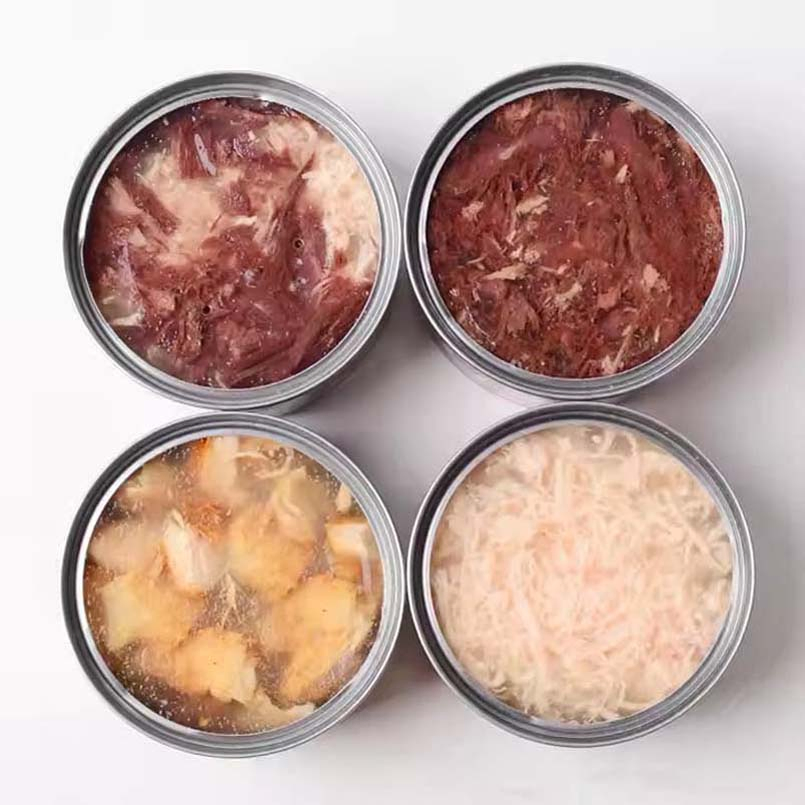 Comida enlatada para gatos húmeda e hipoalergénica, rica en vitamina E, sopa fragante real, fuente para gatos con alergias
