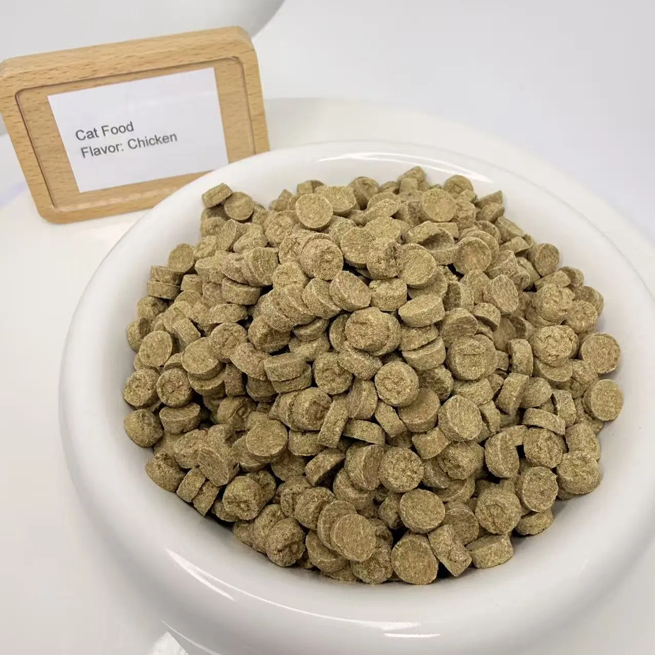 Comida para gatos sabor pollo sabrosa suministros para gatos de interior y exterior