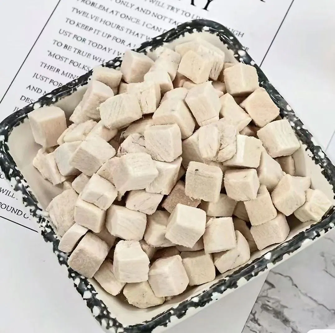 Golosina para gatos de alta nutrición con fórmula a base de carne limpia, comida para gatos liofilizada