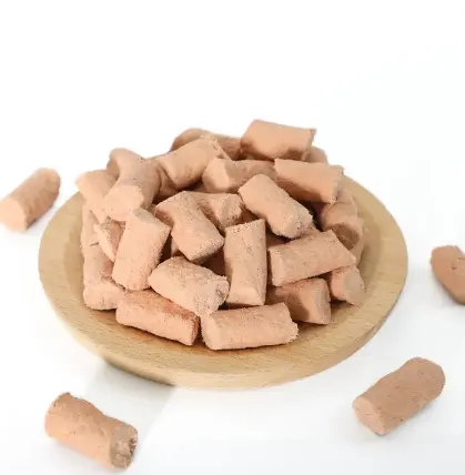 Alimento para mascotas y golosinas de carne cruda liofilizada al por mayor